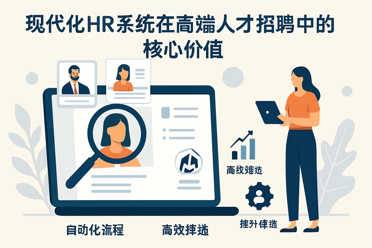 现代化HR系统在高端人才招聘中的核心价值
