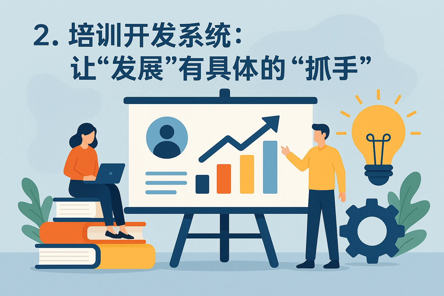 2. 培训开发系统：让“发展”有具体的“抓手”