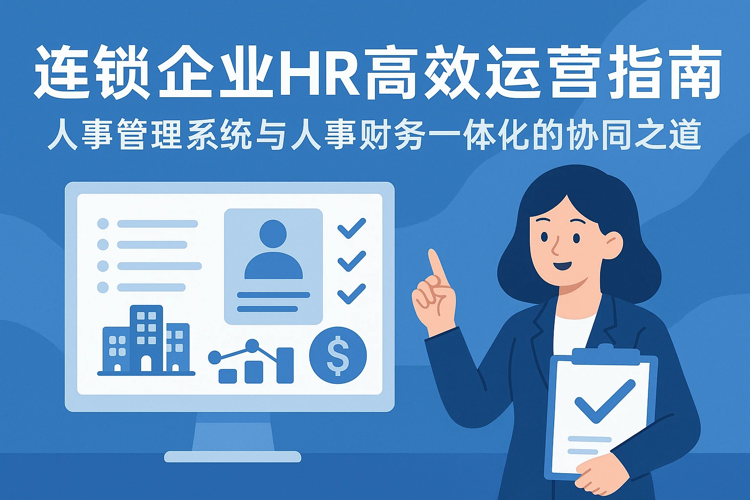 连锁企业HR高效运营指南：人事管理系统与人事财务一体化的协同之道