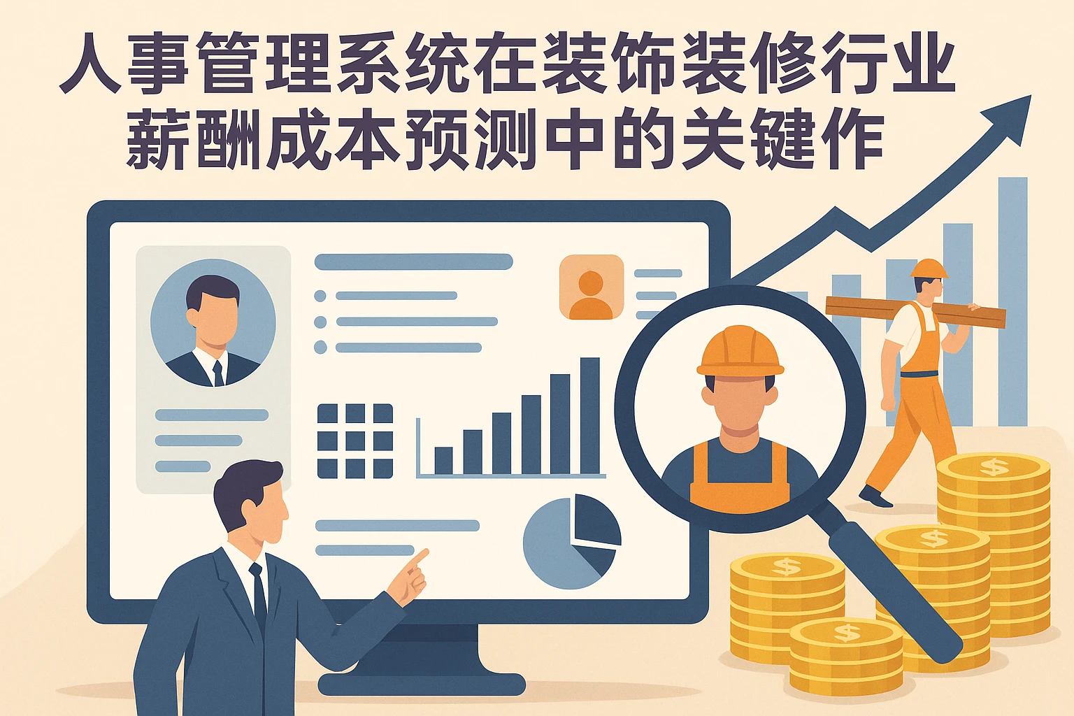 人事管理系统在装饰装修行业薪酬成本预测中的关键作用