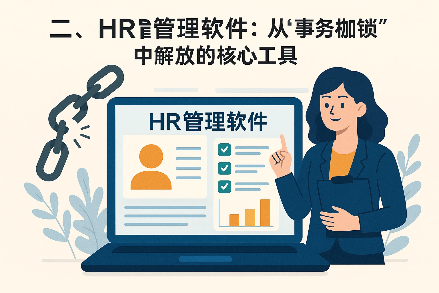 二、HR管理软件：从“事务枷锁”中解放的核心工具