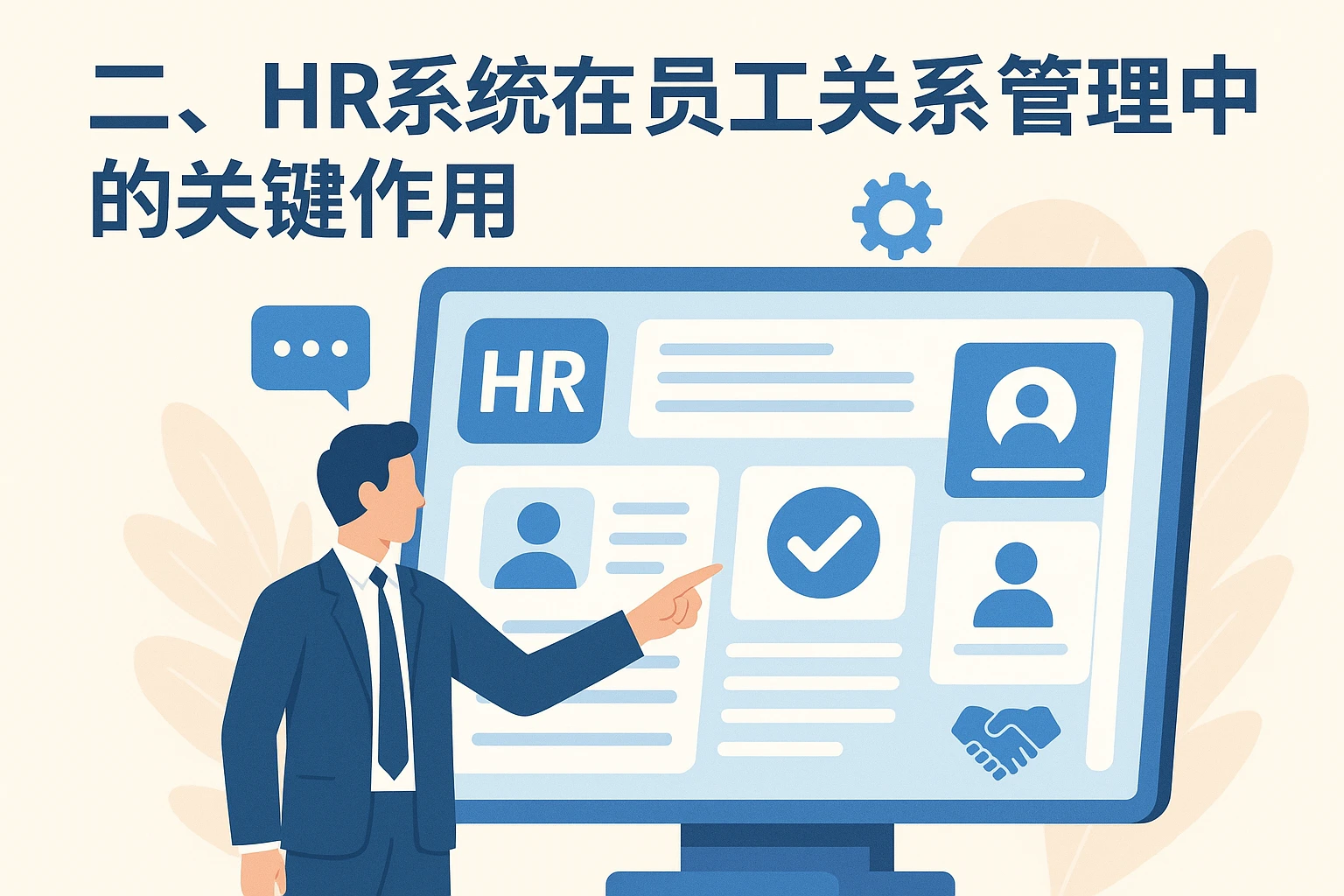 二、HR系统在员工关系管理中的关键作用