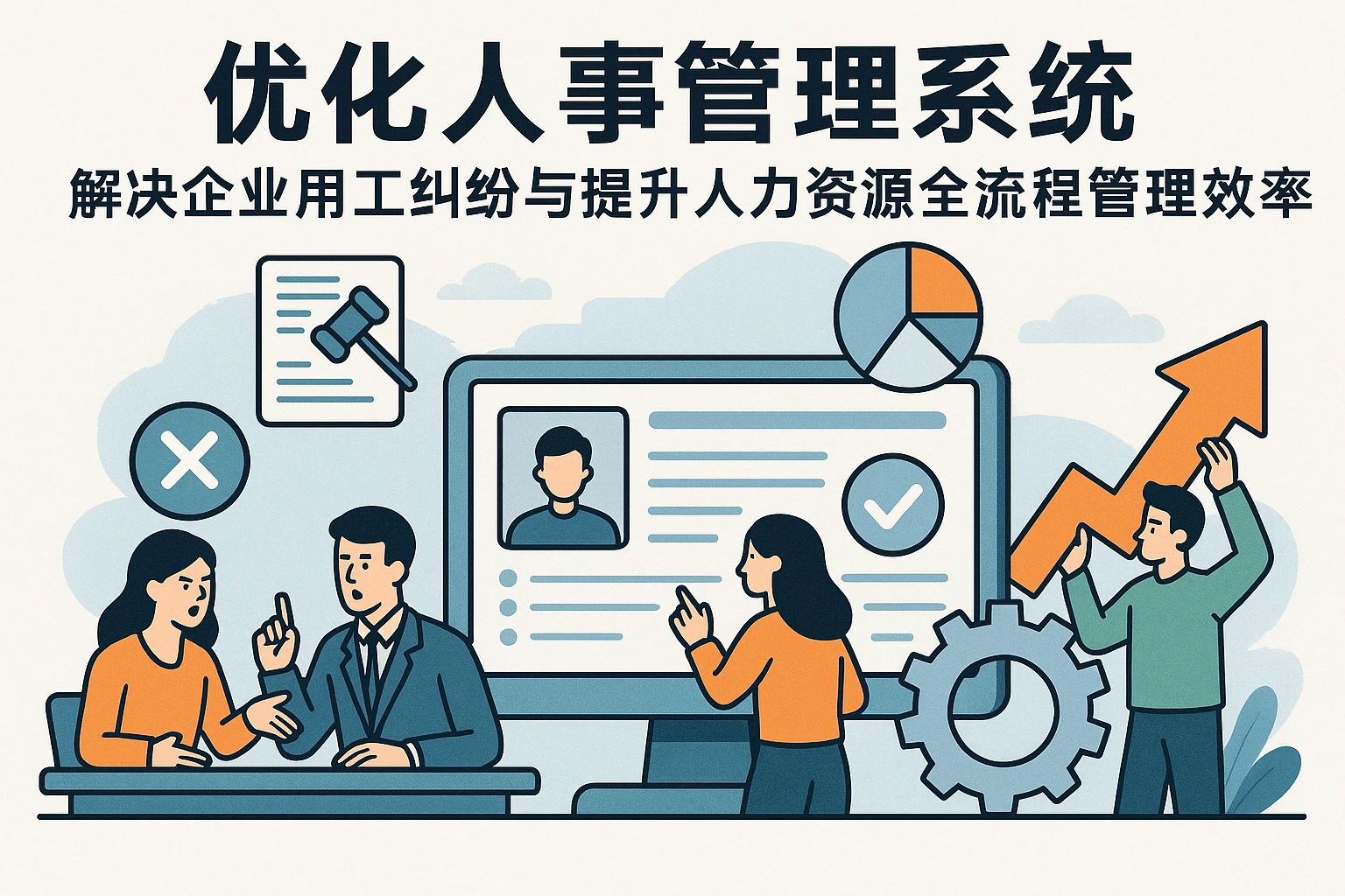 优化人事管理系统:解决企业用工纠纷与提升人力资源全流程管理效率