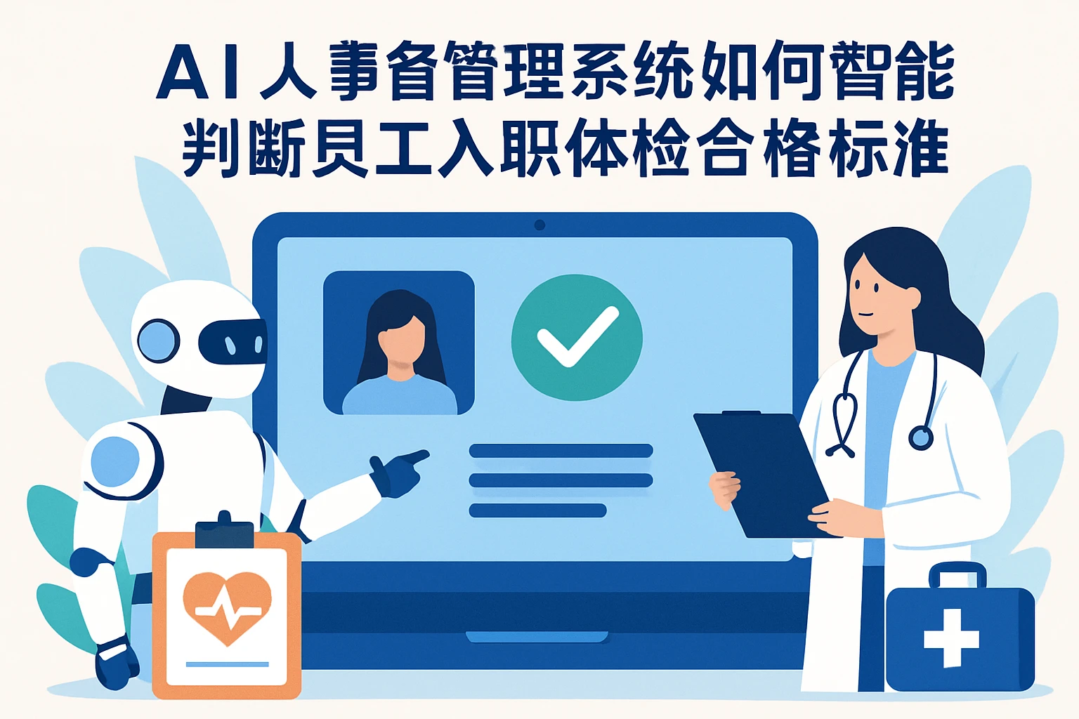 AI人事管理系统如何智能判断员工入职体检合格标准