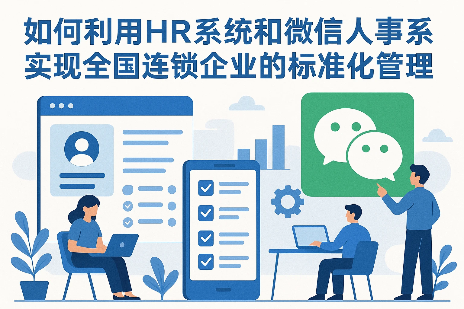 如何利用HR系统和微信人事系统实现全国连锁企业的标准化管理
