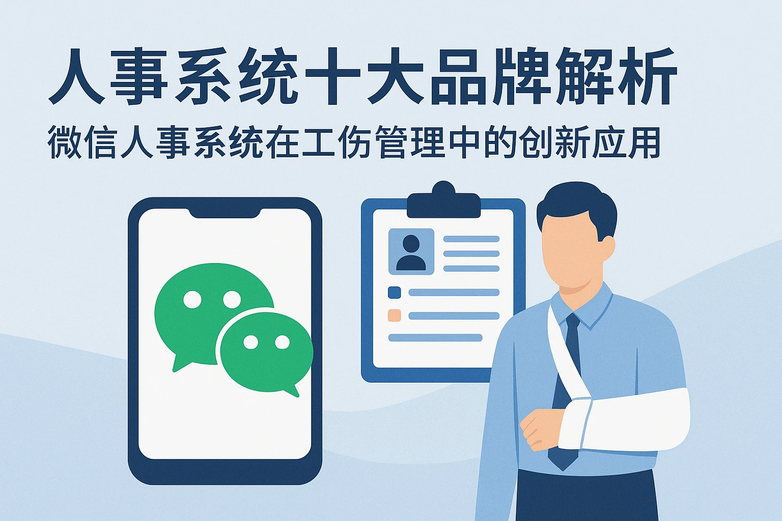 人事系统十大品牌解析:微信人事系统在工伤管理中的创新应用