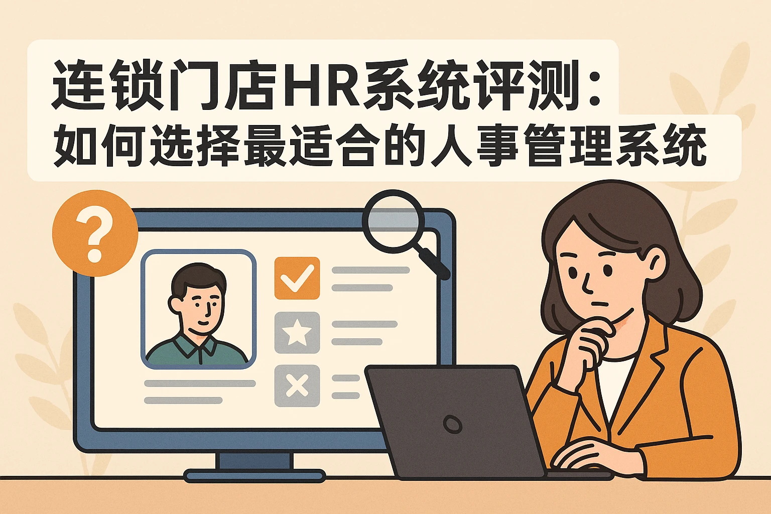 连锁门店HR系统评测：如何选择最适合的人事管理系统