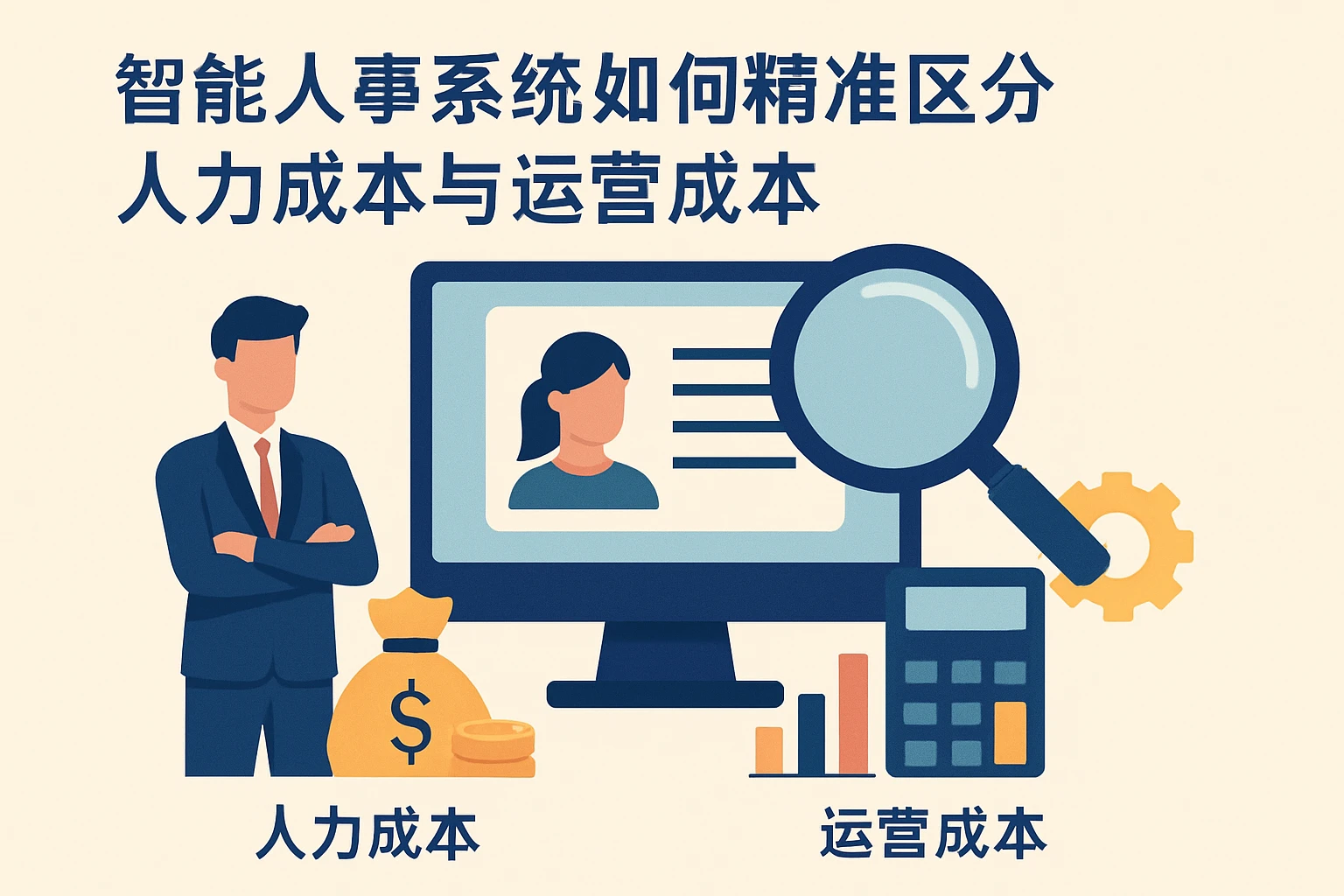 智能人事系统如何精准区分人力成本与运营成本