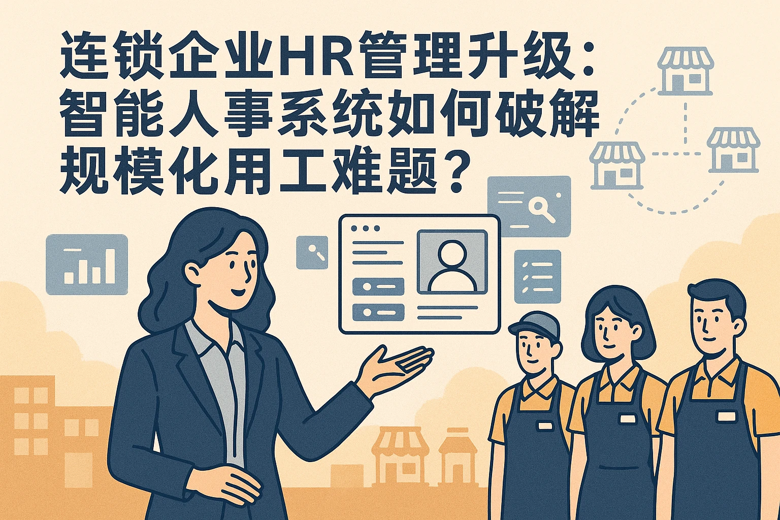 连锁企业HR管理升级：智能人事系统如何破解规模化用工难题？