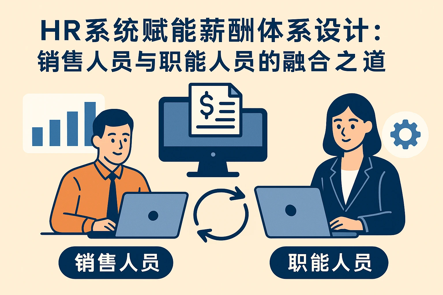 HR系统赋能薪酬体系设计：销售人员与职能人员的融合之道