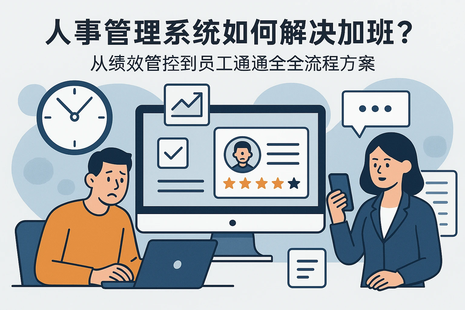 人事管理系统如何解决临时加班困境？从绩效管控到员工沟通的全流程方案