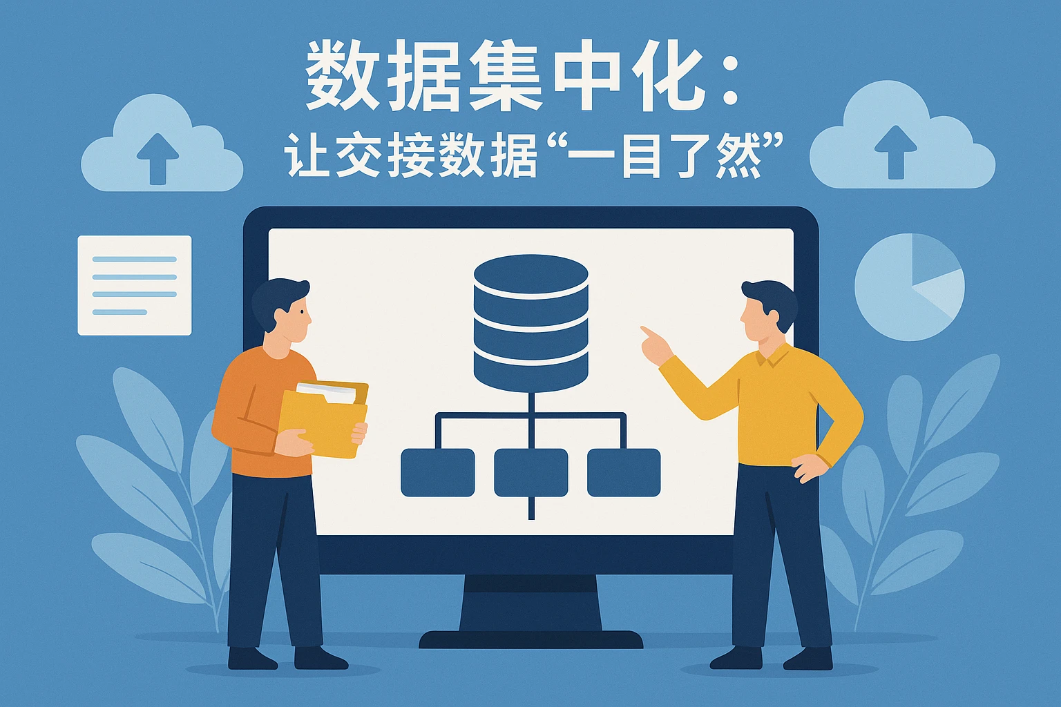 2. 数据集中化：让交接数据“一目了然”
