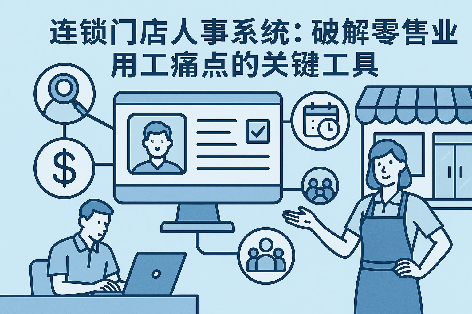 连锁门店人事系统:破解零售业用工痛点的关键工具