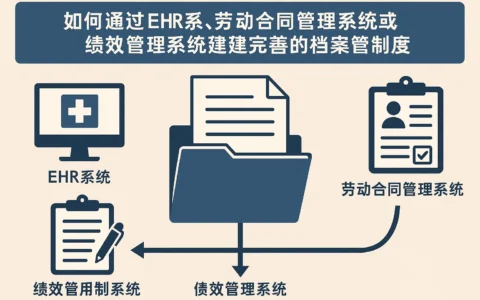 如何通过EHR系统、劳动合同管理系统与绩效管理系统构建完善的档案管理制度