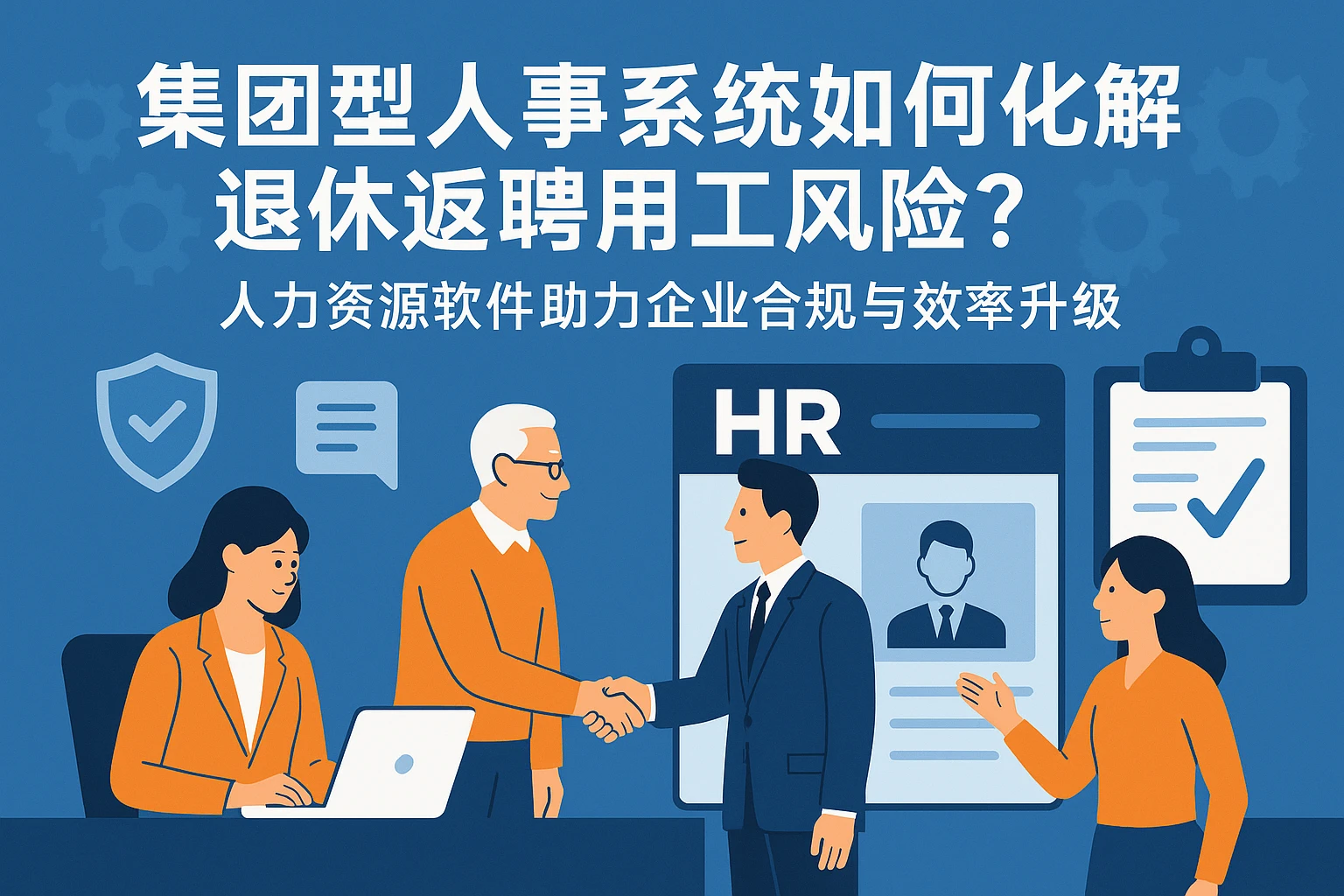 集团型人事系统如何化解退休返聘用工风险？人力资源软件助力企业合规与效率升级