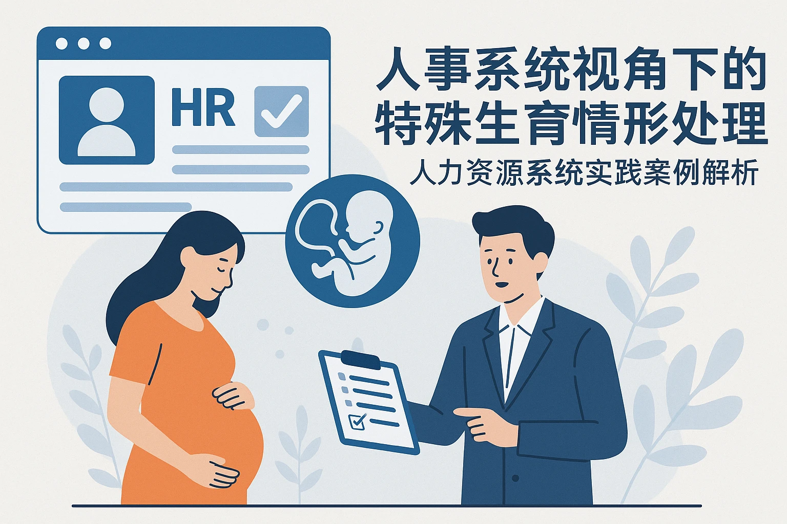 人事系统视角下的特殊生育情形处理:人力资源系统实践案例解析
