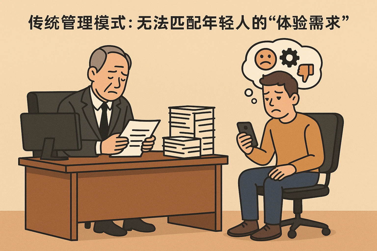 2. 传统管理模式：无法匹配年轻人的“体验需求”