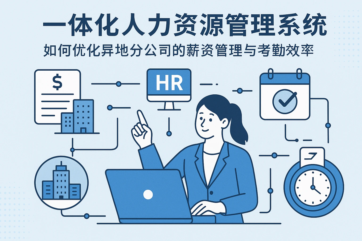 一体化人力资源管理系统如何优化异地分公司的薪资管理与考勤效率