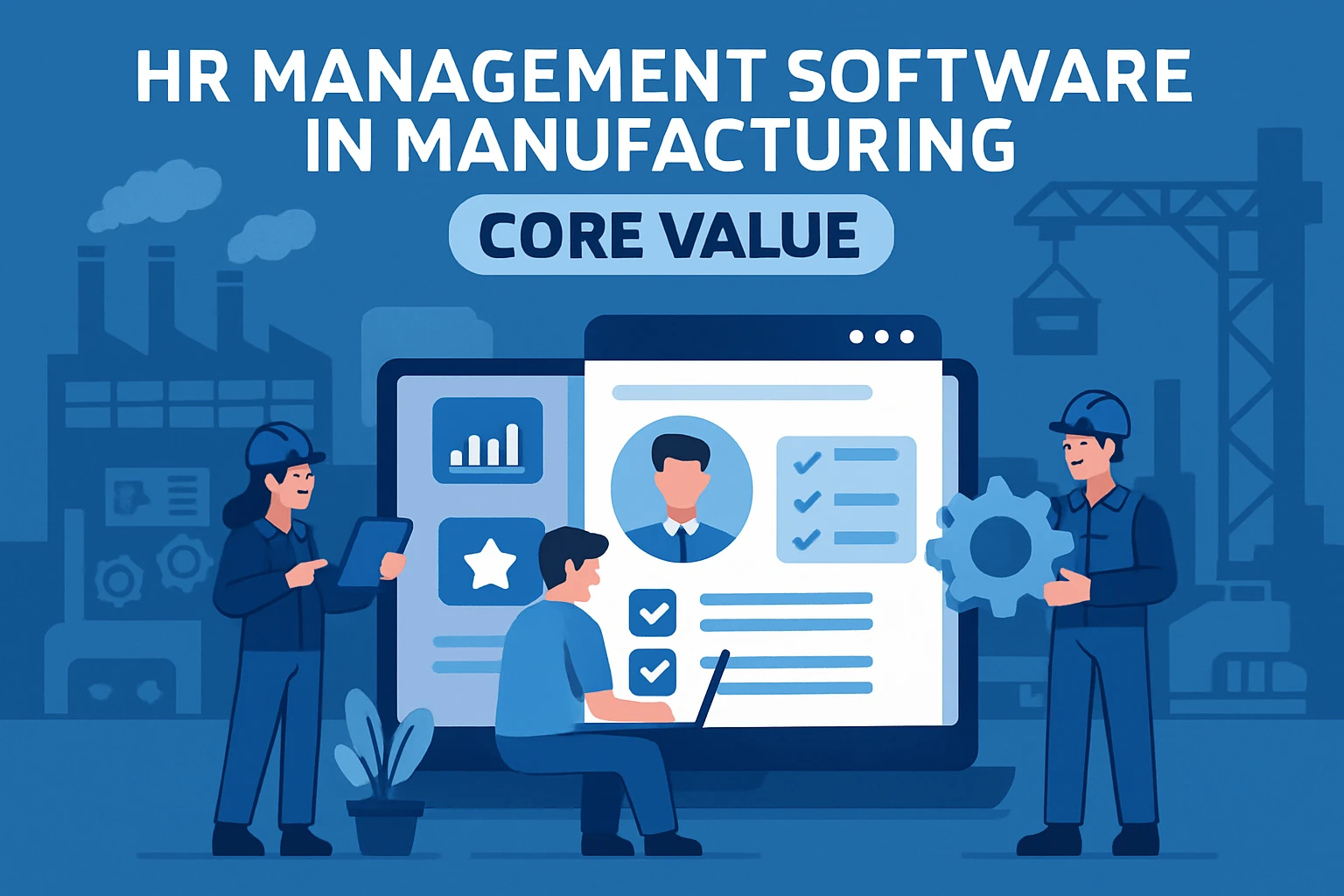 HR管理软件在制造业的核心价值