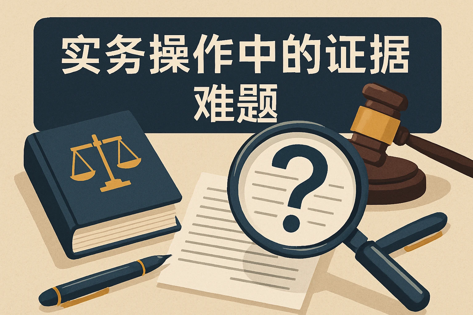 实务操作中的证据难题