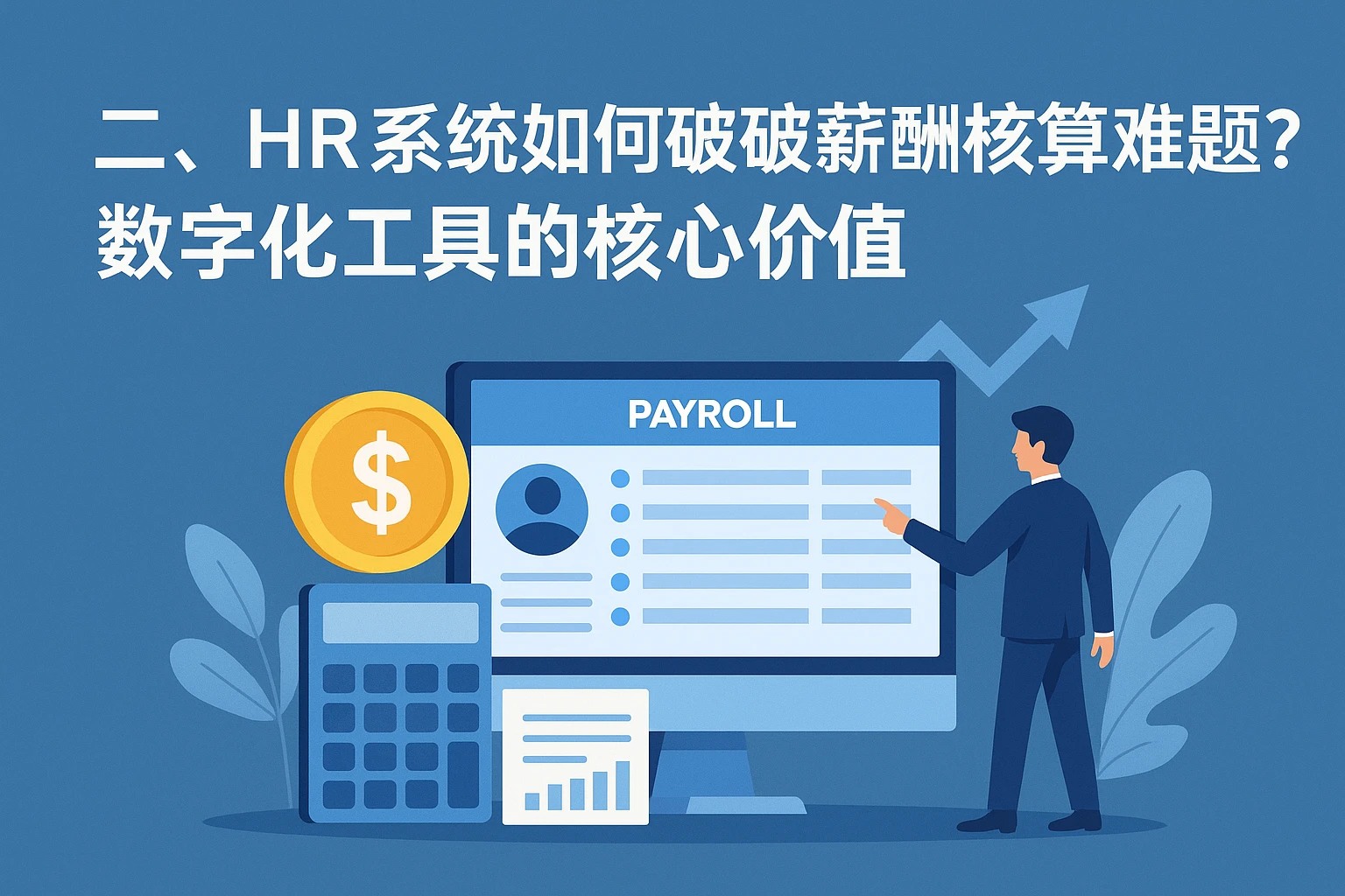 二、HR系统如何破解薪酬核算难题?数字化工具的核心价值
