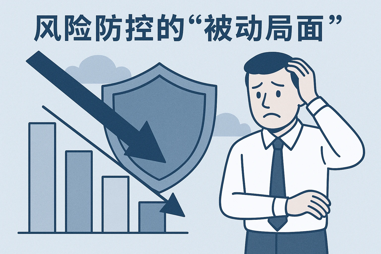 2. 风险防控的“被动局面”