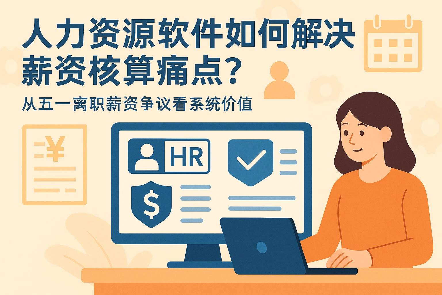 人力资源软件如何解决薪资核算痛点?从五一离职薪资争议看系统价值