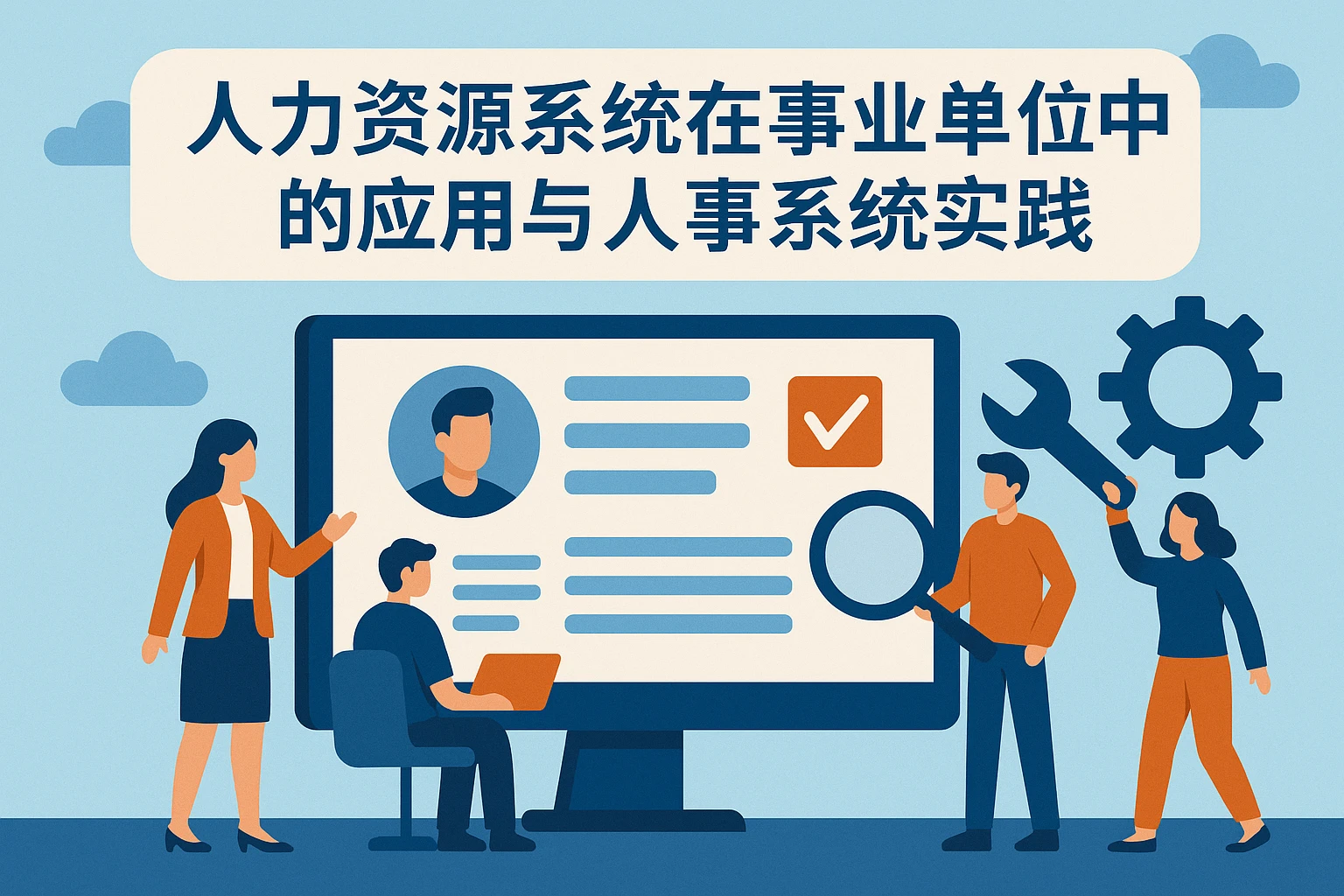 人力资源系统在事业单位中的应用与人事系统维护实践
