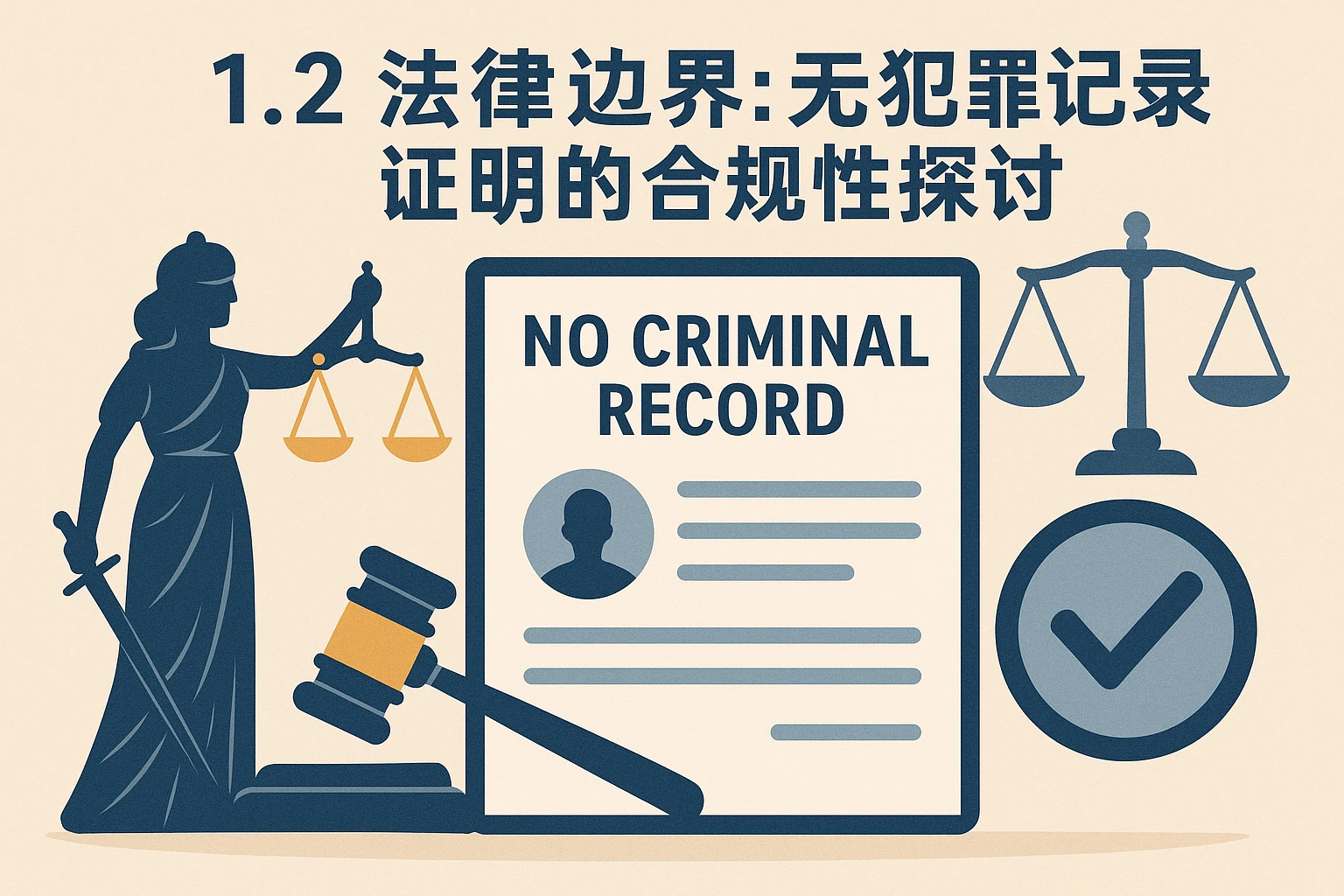 1.2 法律边界:无犯罪记录证明的合规性探讨