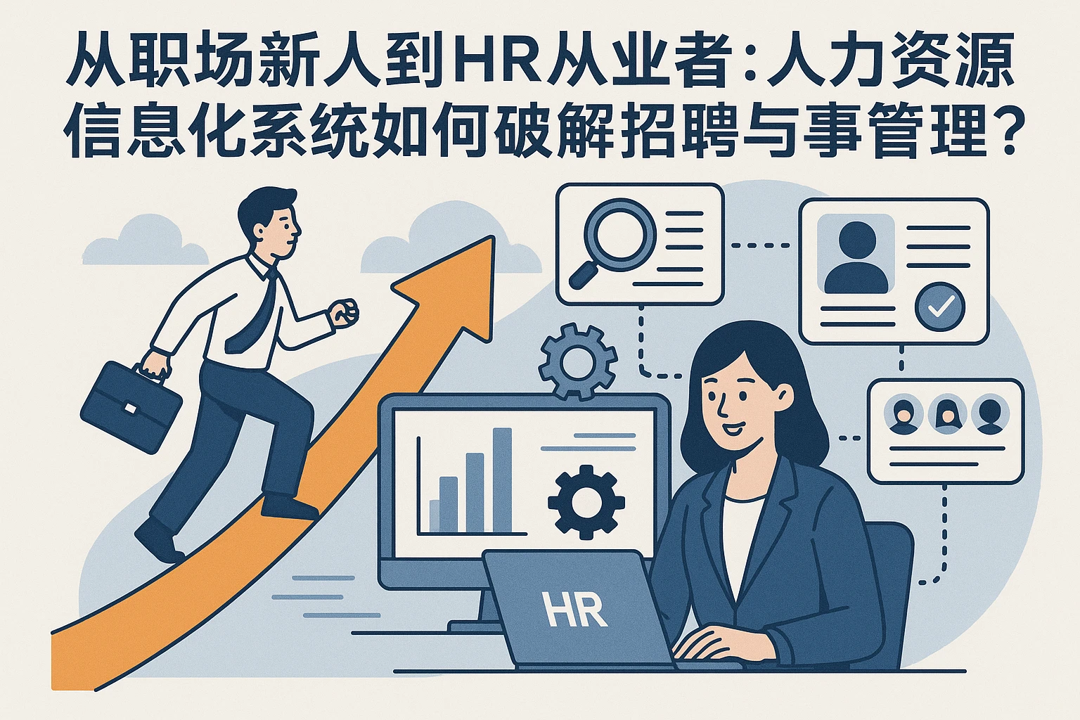 从职场新人到HR从业者：人力资源信息化系统如何破解招聘与人事管理痛点？