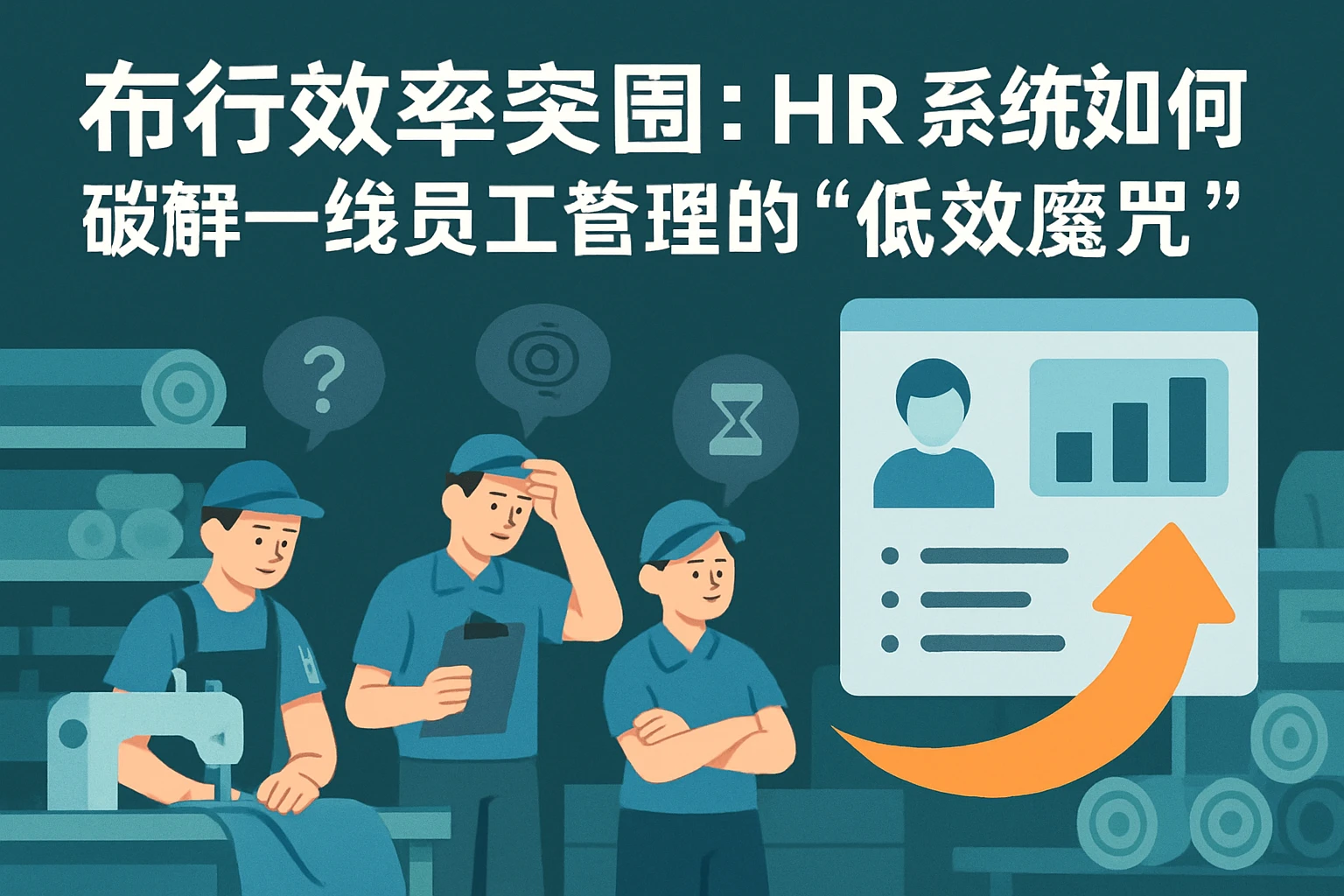 布行效率突围：HR系统如何破解一线员工管理的“低效魔咒”
