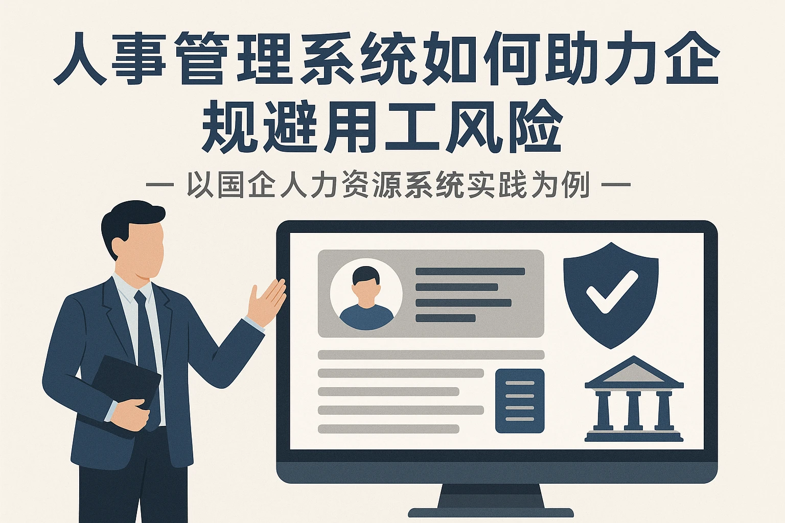 人事管理系统如何助力企业规避用工风险——以国企人力资源系统实践为例