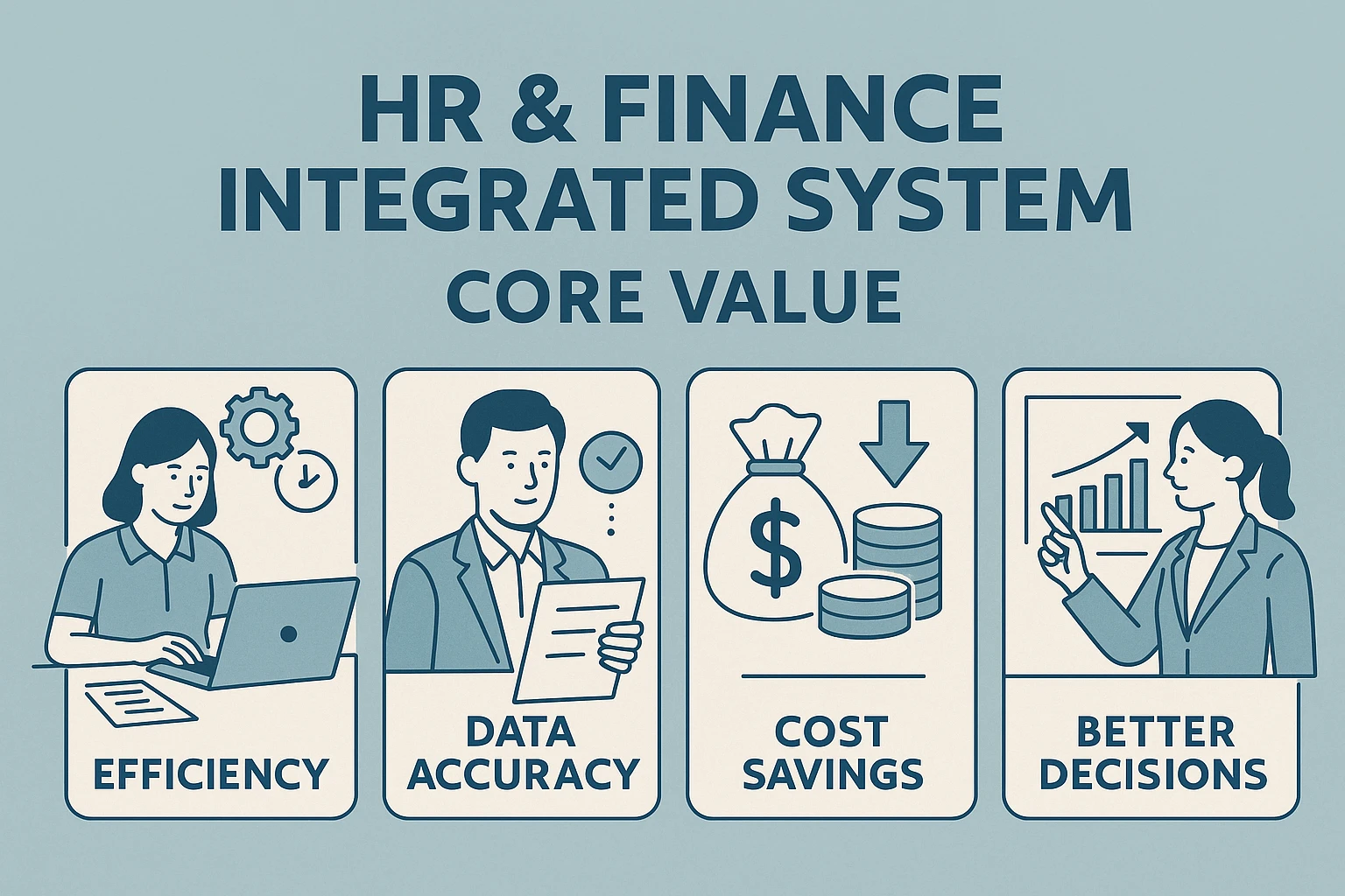 人事财务一体化系统的核心价值