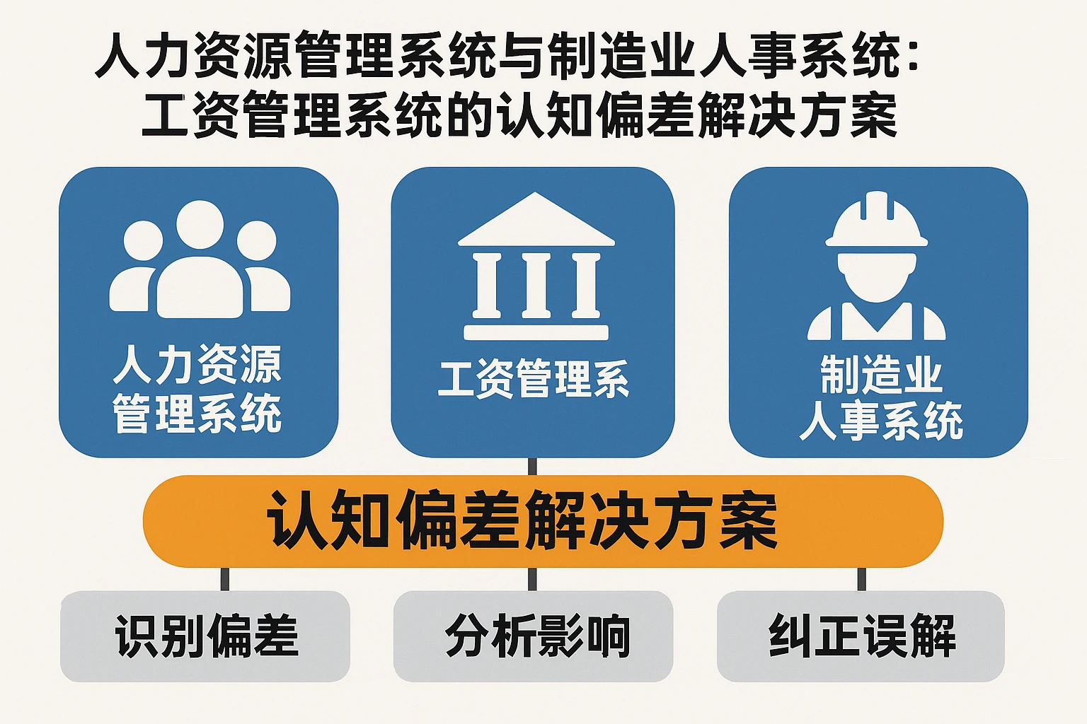 人力资源管理系统与制造业人事系统：工资管理系统的认知偏差解决方案