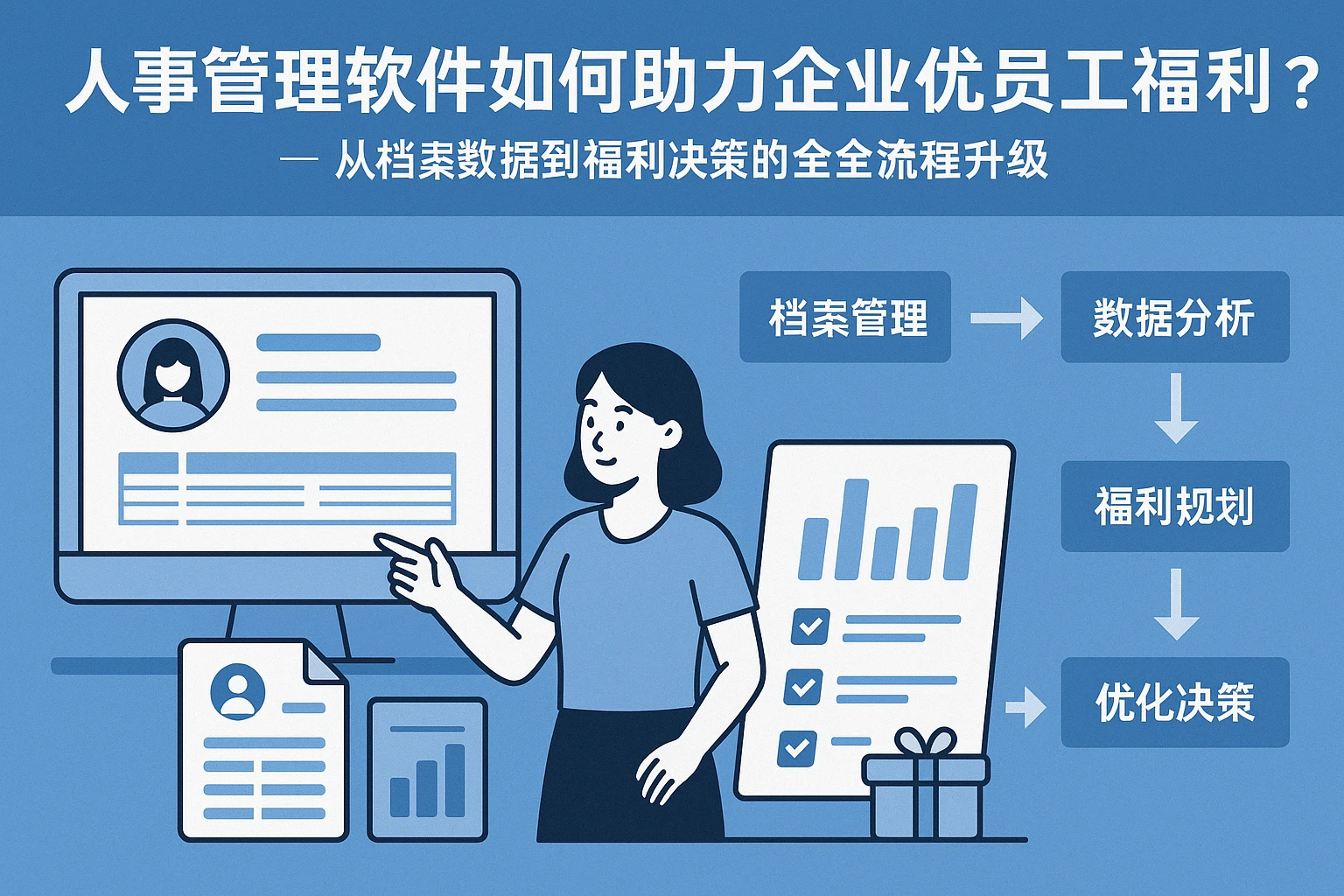 人事管理软件如何助力企业优化员工福利体系?——从档案数据到福利决策的全流程升级