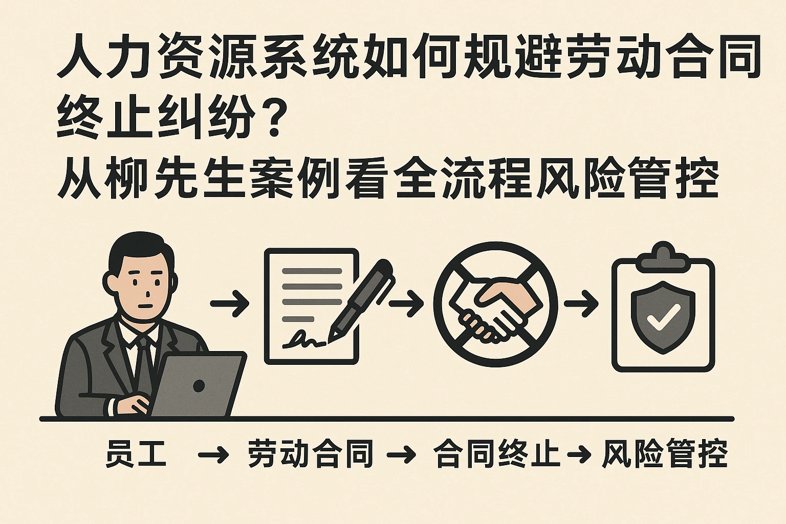 人力资源系统如何规避劳动合同终止纠纷？从柳先生案例看全流程风险管控