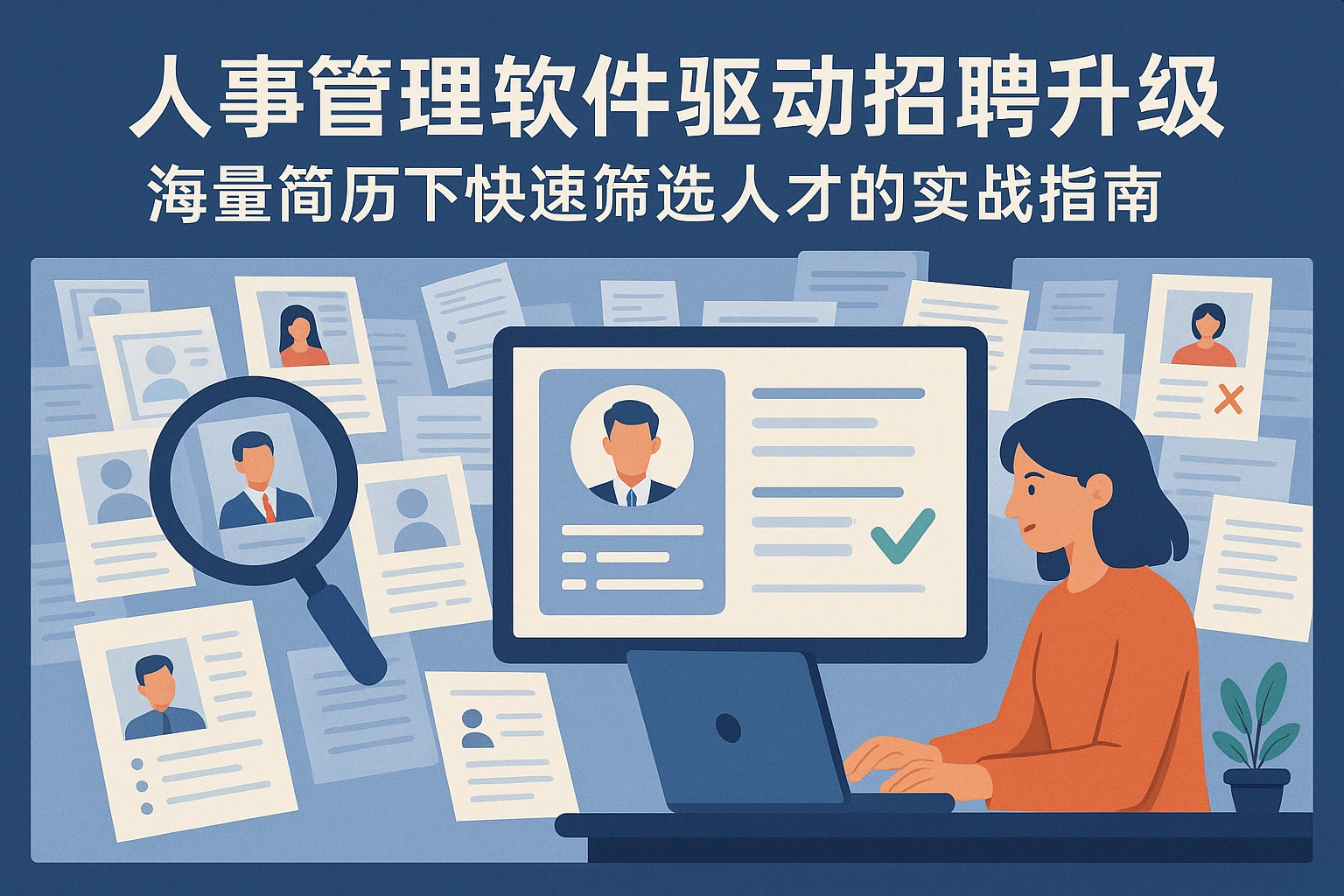 人事管理软件驱动招聘升级:海量简历下快速筛选人才的实战指南