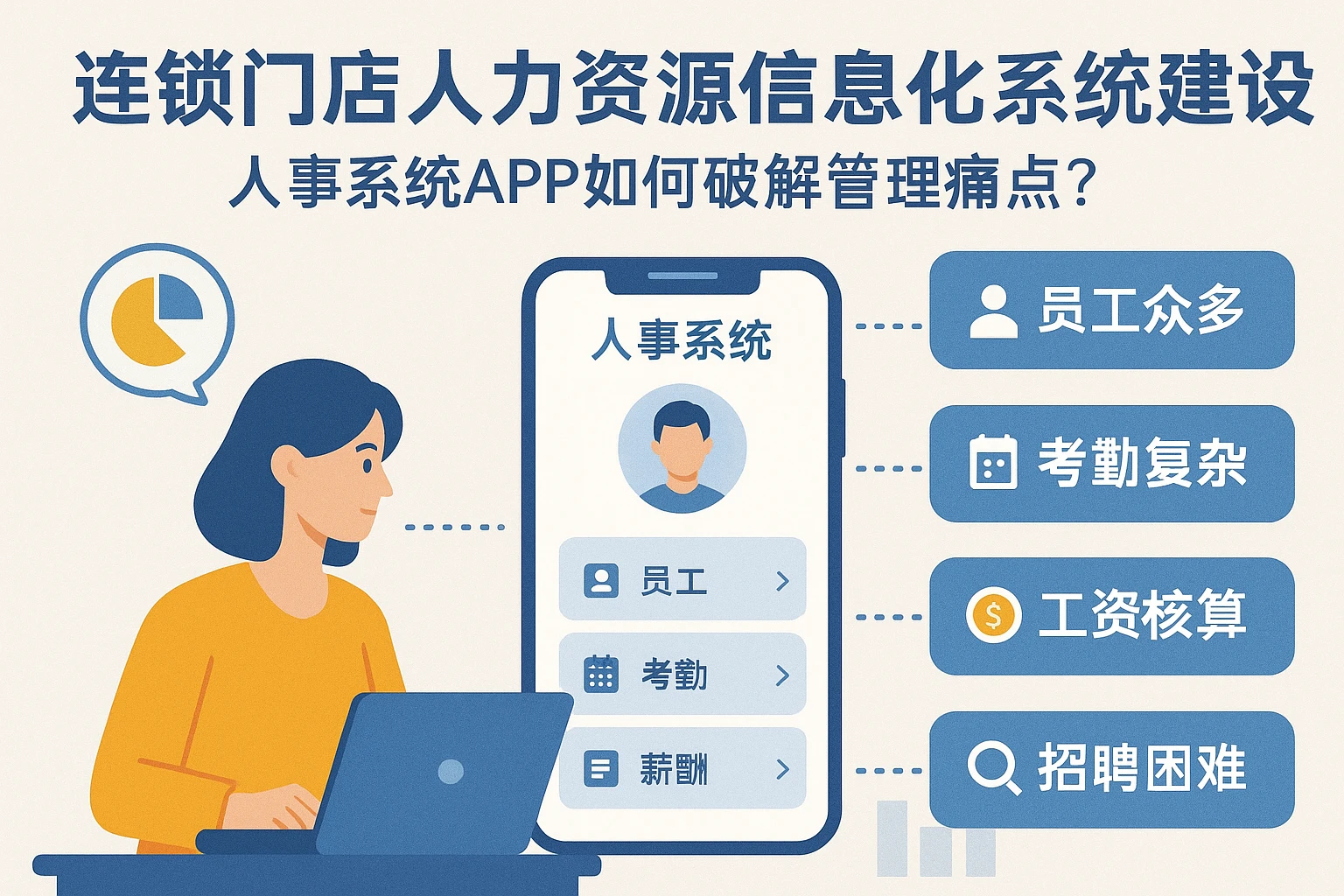 连锁门店人力资源信息化系统建设：人事系统APP如何破解管理痛点？