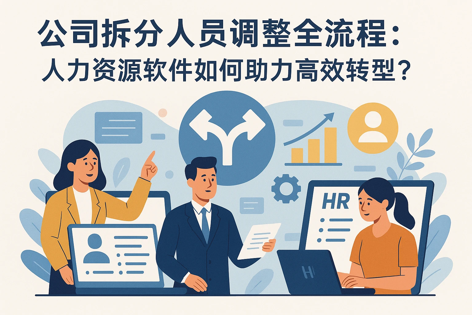 公司拆分人员调整全流程：人力资源软件如何助力高效转型？