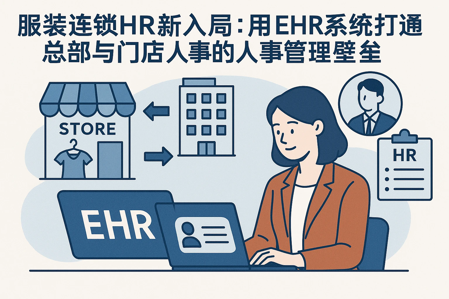 服装连锁HR新入局：用EHR系统打通总部与门店的人事管理壁垒