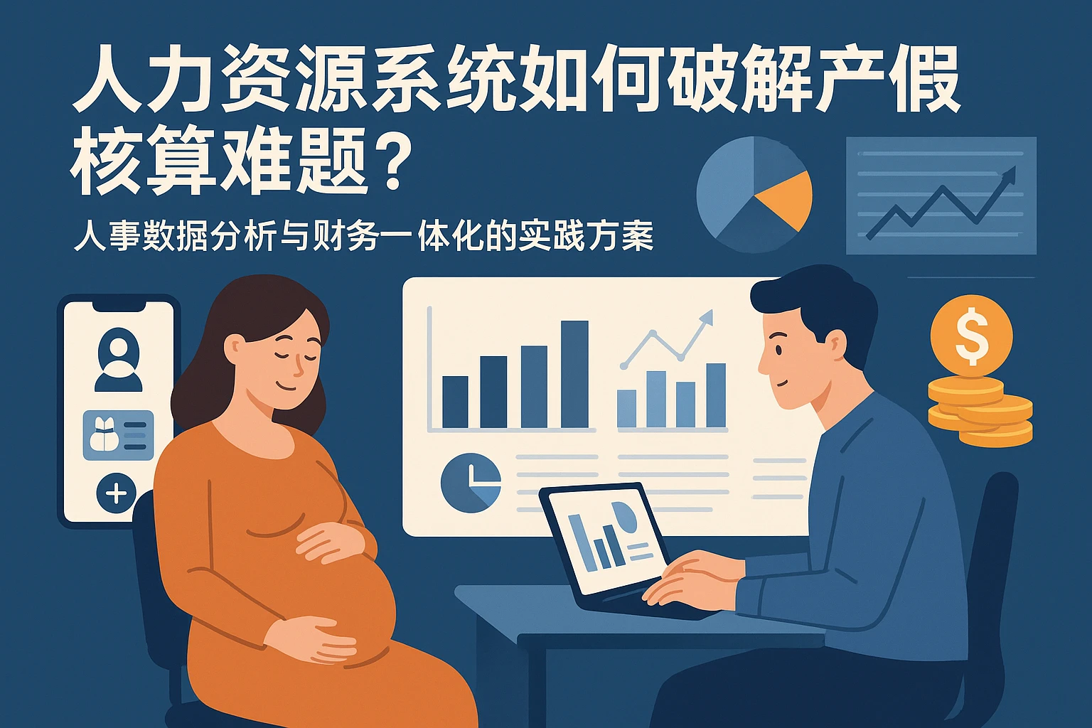 人力资源系统如何破解产假核算难题?人事数据分析与财务一体化的实践方案