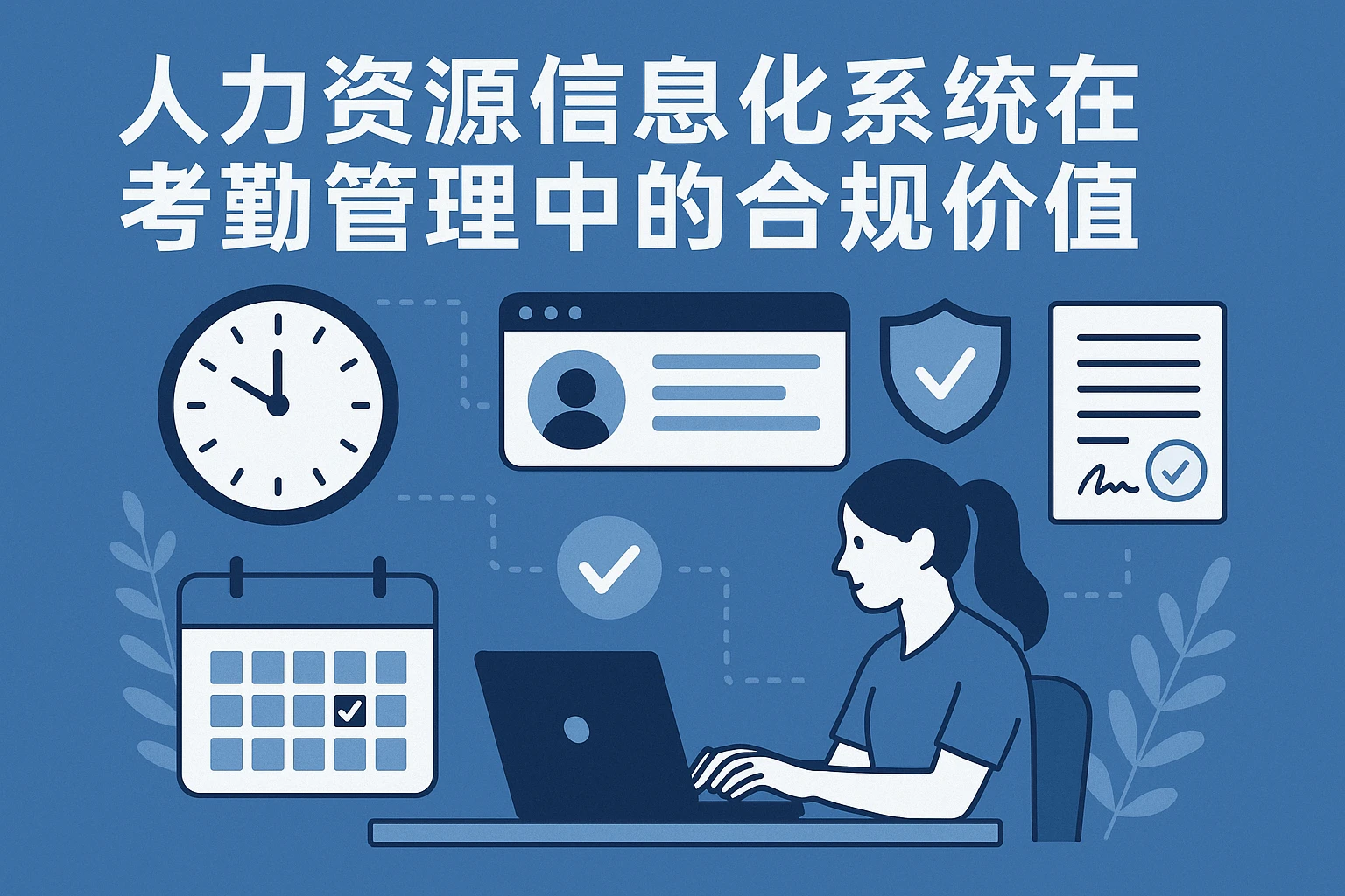 人力资源信息化系统在考勤管理中的合规价值
