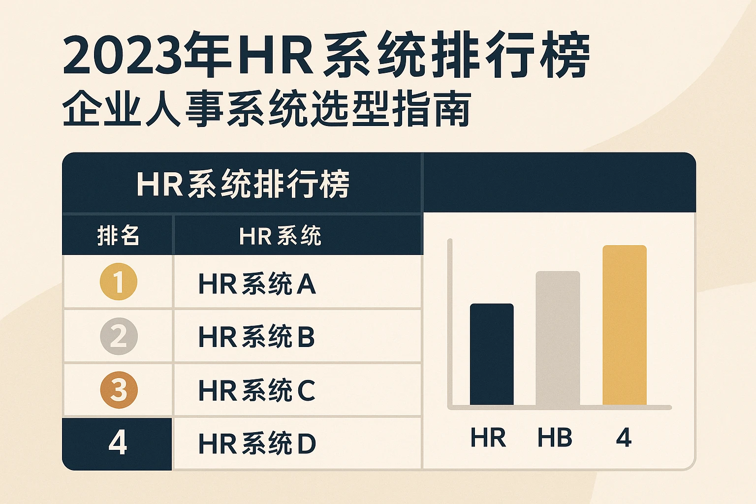 2023年HR系统排行榜:企业人事系统选型指南