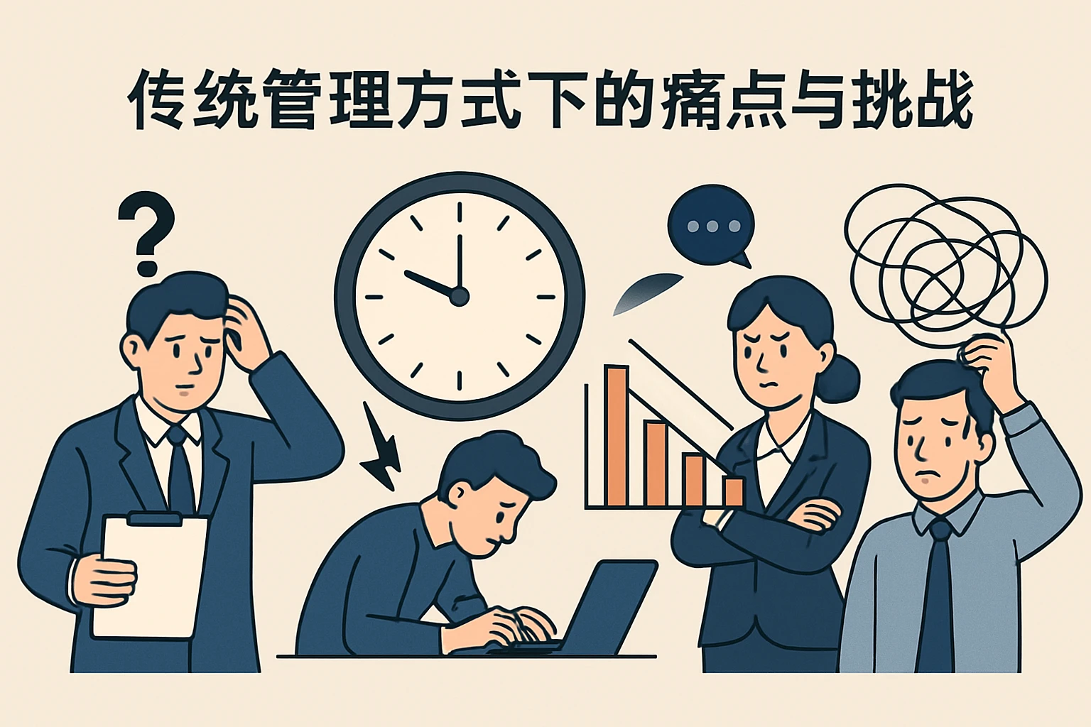传统管理方式下的痛点与挑战