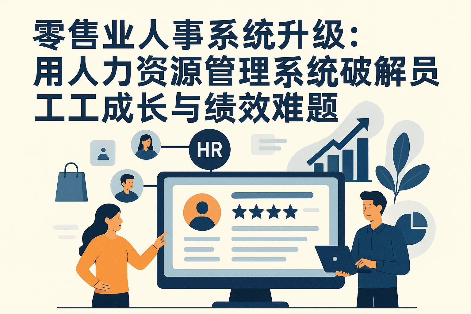 零售业人事系统升级:用人力资源管理系统破解员工成长与绩效难题