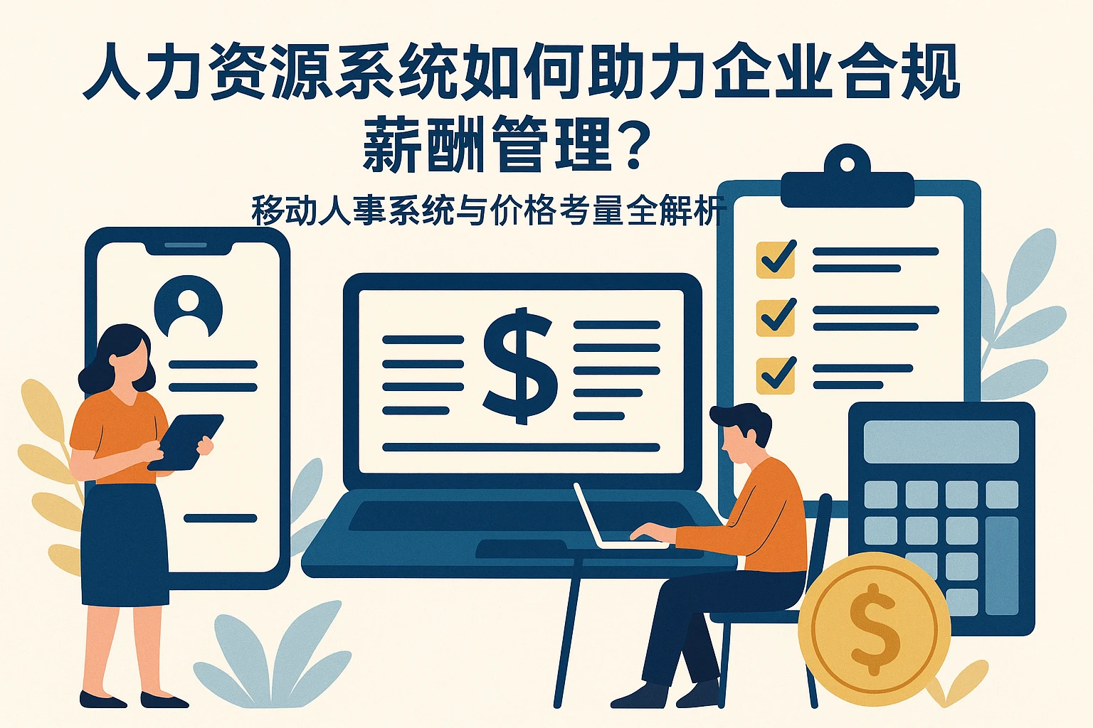 人力资源系统如何助力企业合规薪酬管理？移动人事系统与价格考量全解析