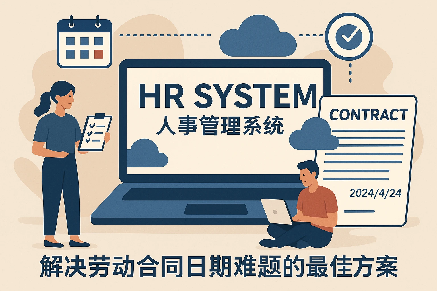 HR系统与人事管理系统云端版：解决劳动合同日期难题的最佳方案