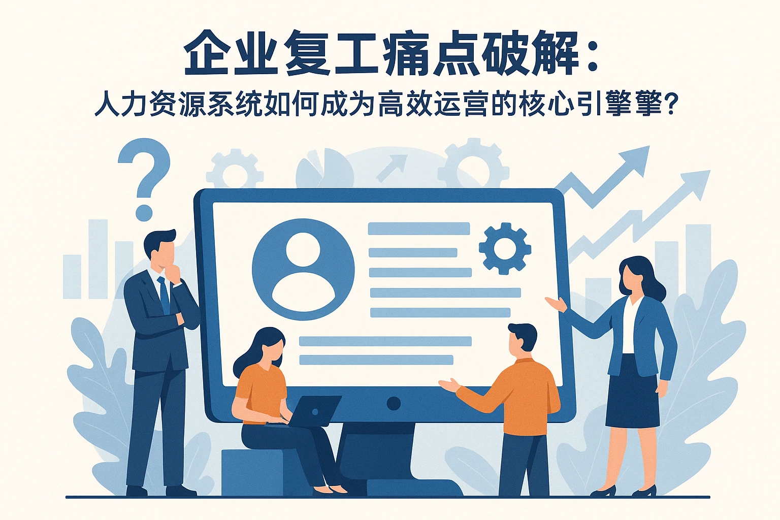 企业复工痛点破解:人力资源系统如何成为高效运营的核心引擎?