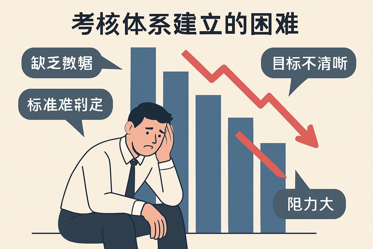 考核体系建立的困难