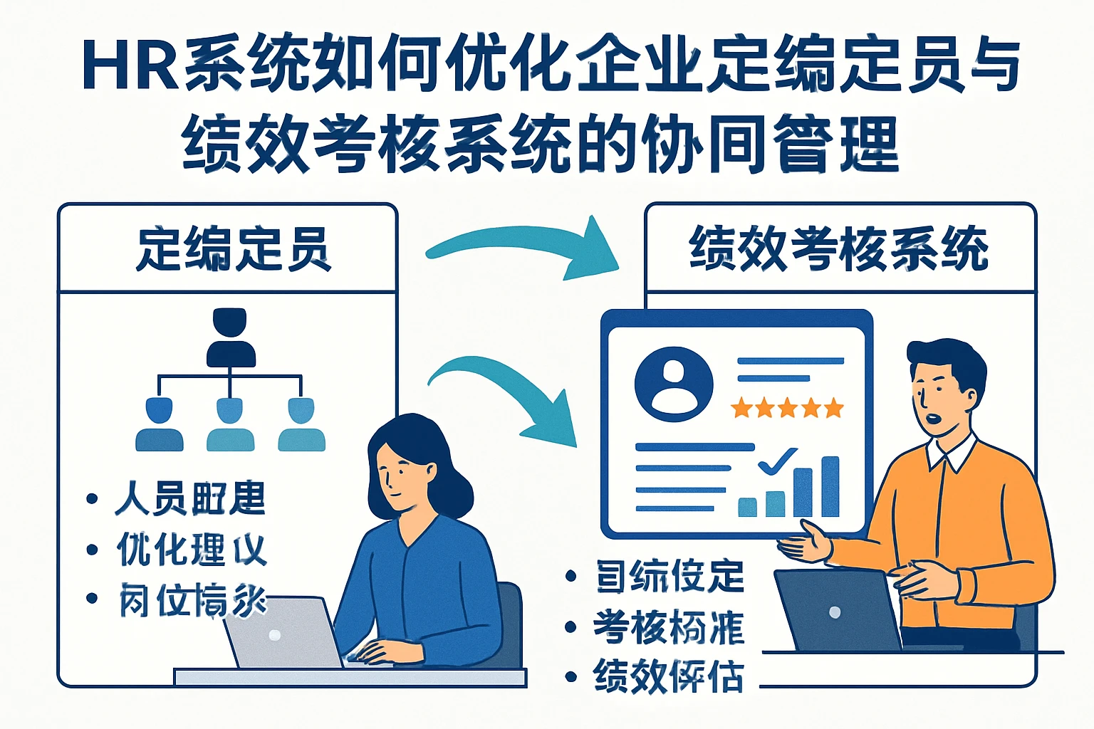 HR系统如何优化企业定编定员与绩效考核系统的协同管理